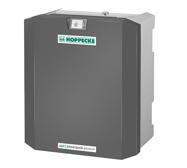 Hoppecke sun powerpack premium 7.5/48 7,5 kWh Solarbatterie Set